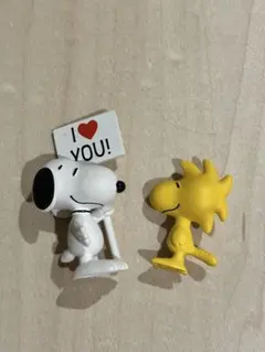 スヌーピー ウッドストック ミニチュアフィギュア
