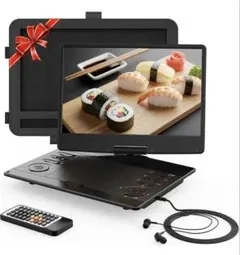 ポータブルテレビDVDプレーヤー持ち運び車載旅行充電式プレーヤー ポータブルテレビDVDプレーヤー持ち運び車載旅行充電式プレーヤー