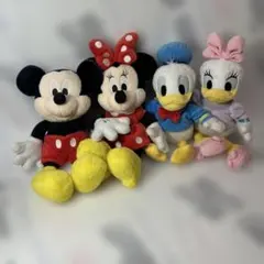 ディズニー BIGぬいぐるみ 4種セット ミッキー ミニー ドナルド デイジー ディズニー BIGぬいぐるみ 4種セット ミッキー ミニー ドナルド