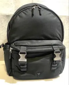 あいす様専用★【ほぼ新品】アミパリスAMI Paris★リュック/布袋有/黒