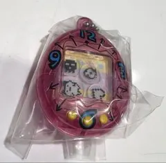 たまごっち　シャカシャカチャームコレクション　透明ピンク（まめっち）