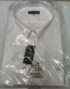 B&T CLUB ワイシャツ　無地　4L 半袖
