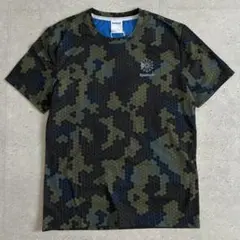 新品 Reebok 半袖Tシャツ カモフラ 迷彩 速乾 吸汗 ドライ 機能性 Sのサムネイル