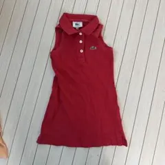 LACOSTE キッズ ノースリーブ ワンピース 110のサムネイル