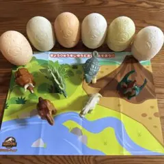 【卵付き】ハッピーセット　ジュラシックワールド　サバイバルキャンプ