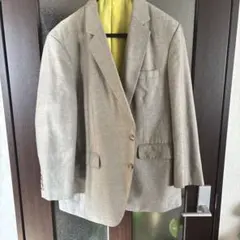 オーダーヘビーリネン スーツジャケット