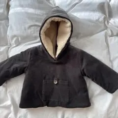 BONTON 12M 小人コート コーデュロイ　カーキ