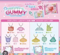 サンリオキャラクターズ グミチュアチャーム　GUMMY&ミニポーチ