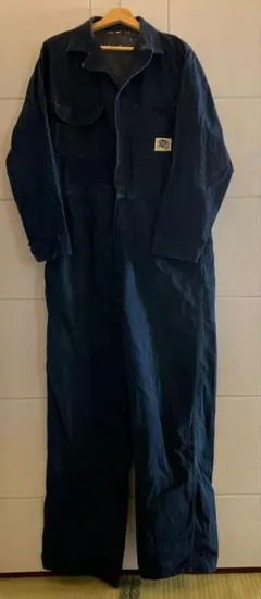 60s BLUE TOP デニムオールインワン　つなぎ ヴィンテージ　古着