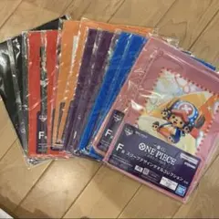 一番くじ　ワンピース　カードゲーム　F賞 スリーブデザインタオル　コンプ