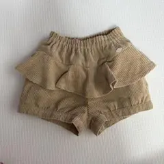 【新品】コトコット　フリル付きショートパンツ 90