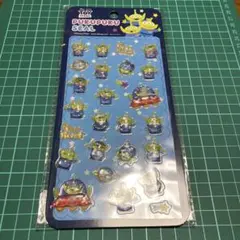 ディズニー　リトルグリーメンぷくぷくシール