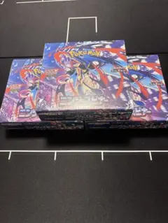 ポケモン ニンジャスピナー シュリンク付き　3箱　ポケカ