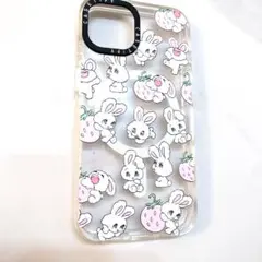 CACETIFY iPhone15 クリアケース foxyうさぎ