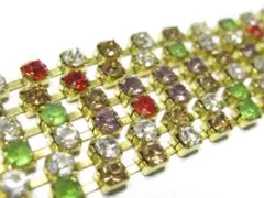 ガラスレーン　アソートカラー　連爪　７M　３ミリ