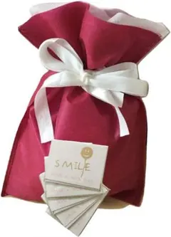 ⭐ラッピング 袋 5枚セット 簡単 包装 プレゼント 用 ワインレッド S