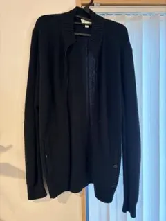 Calvin Klein ブラックニットカーディガン S/Pのサムネイル