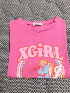 XGIRL ユニコーンプリント Tシャツ ピンク130センチのサムネイル