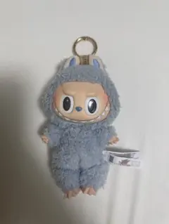 THE MONSTERS ぬいぐるみ ラブブ マスコット 水色