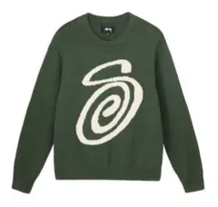 2025年最新】stussy curly s sweater greenの人気アイテム - メルカリ