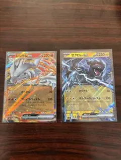 300円スタート】キュレム＆BWキュレム＆レシラム、ゼクロム EX SR