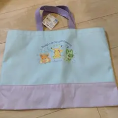ポケモン　レッスンバッグ　本バッグ　体操着入れ