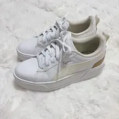 PUMA カルメン コルク　スニーカー　厚底　24.5 限定品