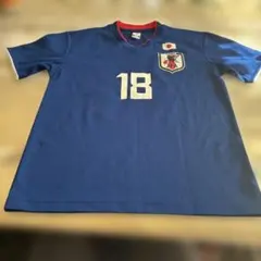 日本代表 サッカーシャツ サイズS 番号18