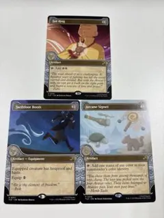 アバター版　太陽の指輪　統率者の印鑑　速足のブーツ　edh