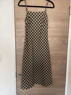 SHEIN sheinシーインチェックキャミワンピース【着画あり】
