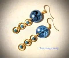 ハンドメイドピアス/ohsis design