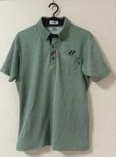 美品　YONEX ポロシャツ Lサイズ グリーン
