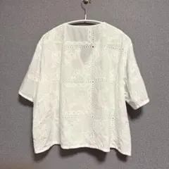 スタディオクリップ 刺繍コットンレースブラウス 羽織物のサムネイル