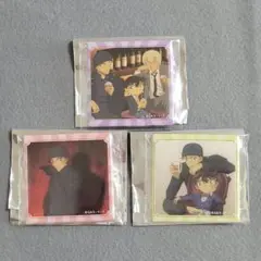 名探偵コナン ☆ コナンランド ポストカード 缶バッジ (赤井.コナン.安室)