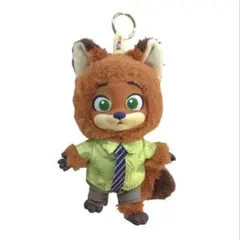 주토피아 닉 봉제인형 키 체인 toptoy