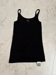 一回着用 Hanes タンクトップ ブラック Fサイズのサムネイル
