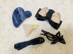 【最終値下】ヘアクリップ　バンズ　5点セット