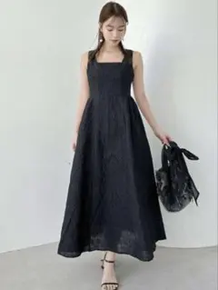 L'AUBE BLANC L'Or Embroidery Dress かじまり - メルカリ