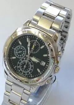 セイコー海外モデル クォーツ クロノグラフ 新品　SND411P1