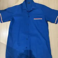 古着 ParFour シャツ　ブルー