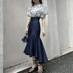 SNIDEL スナイデル デニム マーメイドスカート