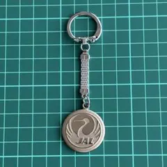 JAL 鶴丸ロゴ メタルキーホルダー 昭和レトロ 希少 - メルカリ