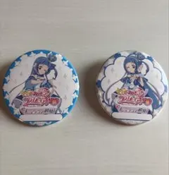 キミとアイドルプリキュア展 おえかき 缶バッジ キュアウインク