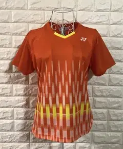 美品　ヨネックス　Tシャツ　オレンジ　Oサイズ