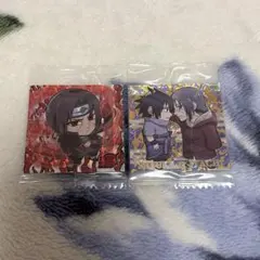 NARUTO シール うちはイタチ サスケ＆イタチ 2枚セット