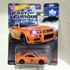 ホットウィール ワイルド・スピード プレミアム スカイライン GT-R R34