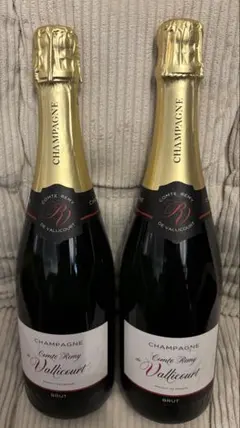 Comte Remy de Vallicourt シャンパン 2本セットのサムネイル