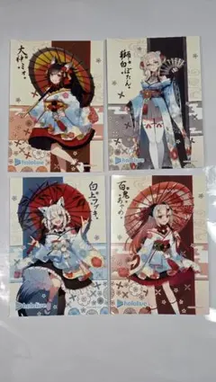 あやふぶみ&獅白ぼたん　L半ブロマイドセット