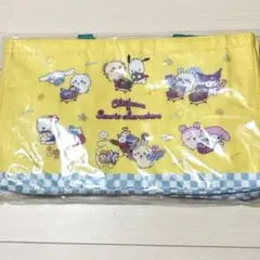 ちいかわ×サンリオ コラボ キャラクター　レジかごバック　大容量エコバッグ