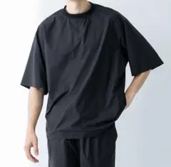NANO universe 半袖Tシャツ ブラック M